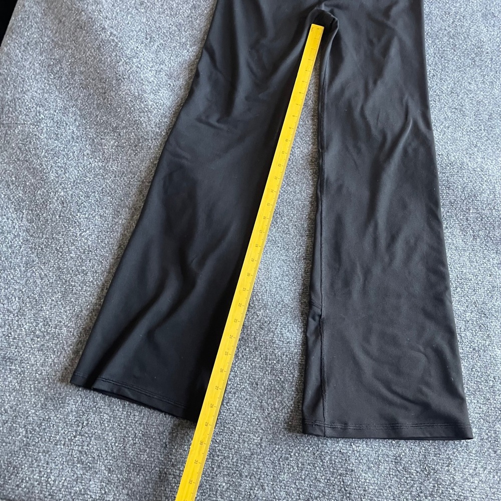 Victoria Sport Mens Black Flare‎ Leg Yoga Pants Size M Athletic Trousers Stretch - Picture 3 of 8